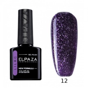 Гель-лак Elpaza  сверхстойкий Lilac Космический №12